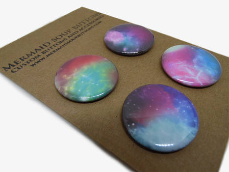 Nebula pinback buttons