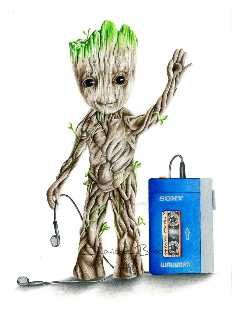 Baby Groot by Charlottexbx on DeviantArt Baby Groot by Charlottexbx on DeviantArt