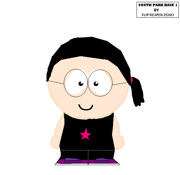 Me in South Park style