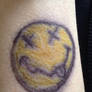 Nirvana symbol sharpie tattoo 