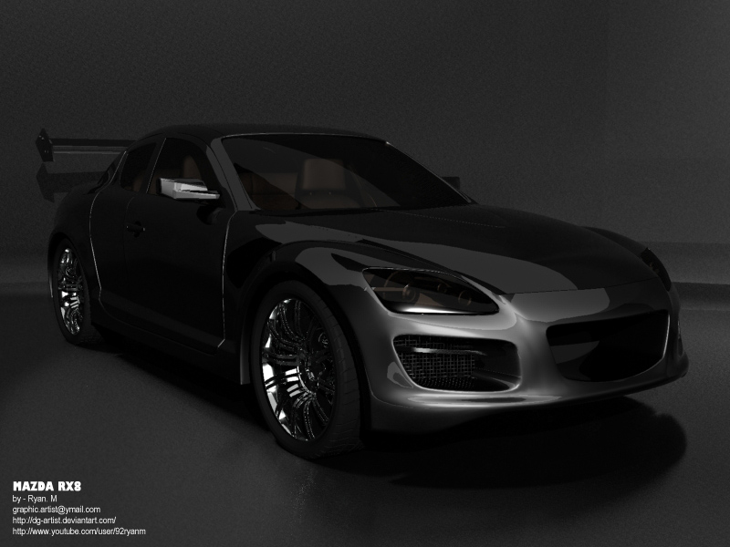 3DS Max: Mazda RX8