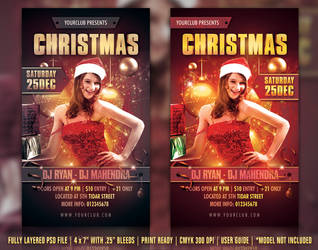 Christmas Party Flyer by ryan-mahendra