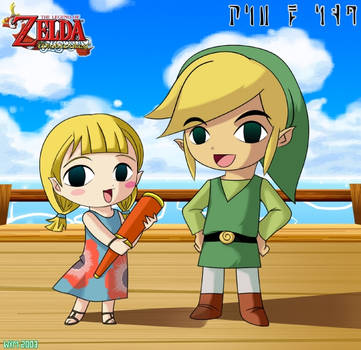 Wind Waker Aryll And Link