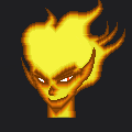 Pixel art: Flame by MauroRodriguez5 on DeviantArt