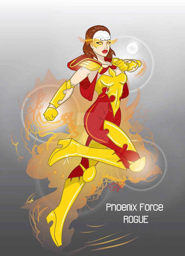 Phoenix X. The Rook Phoenix Rogue by chillaxinjackson on DeviantArt