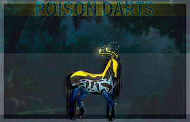 [closed] Adoptable - poison dart frog horse