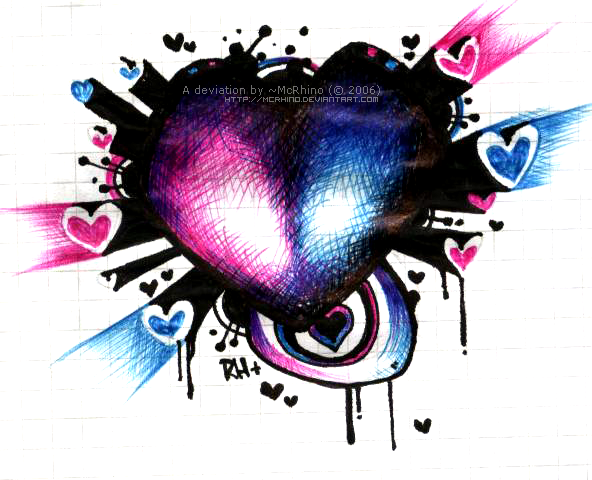 BallPenHeart+PinkBlue