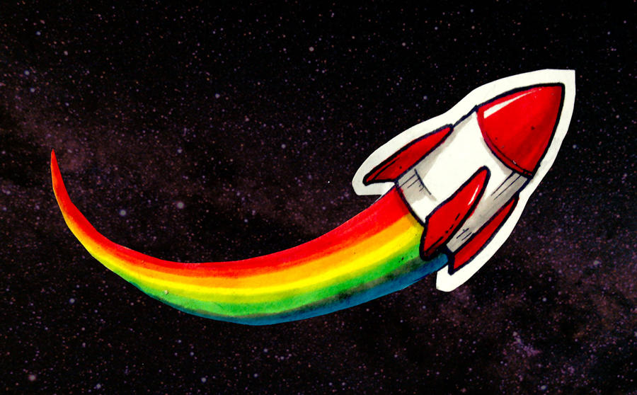 Rainbow Rocket by MVRH on DeviantArt