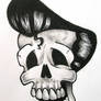 Rockabilly skull