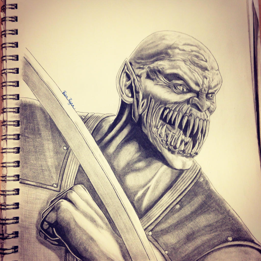 Барака из мортал комбат тату