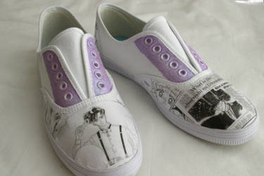 Sailor moon shoes purple