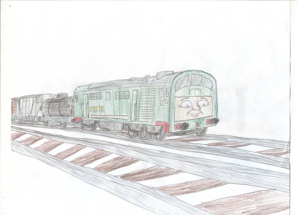 BoCo Pulling a Goods Train by TrainsAndCartoons on DeviantArt