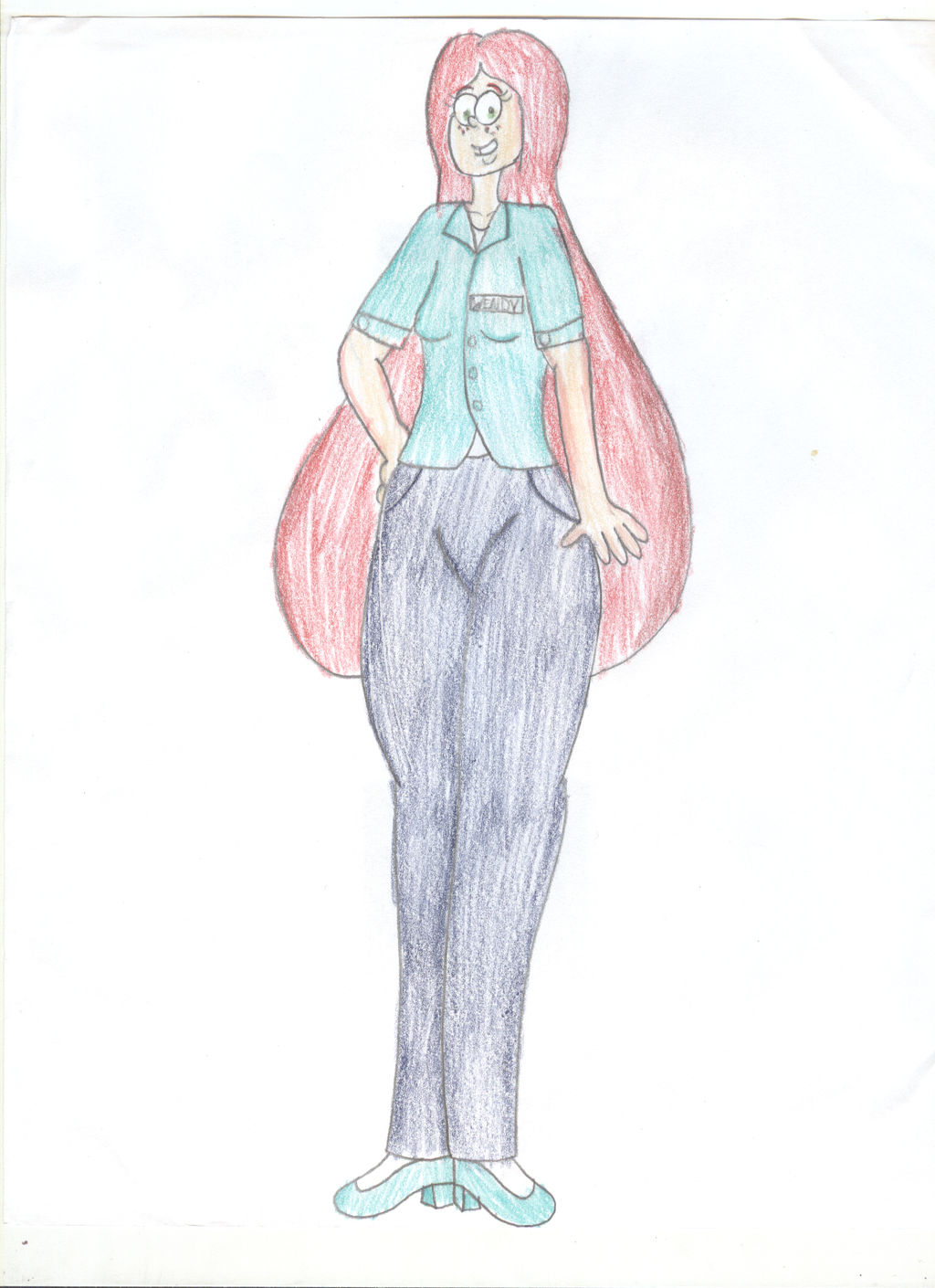 Adult Wendy Corduroy (With Shoes) - V2 by TrainsAndCartoons on DeviantArt