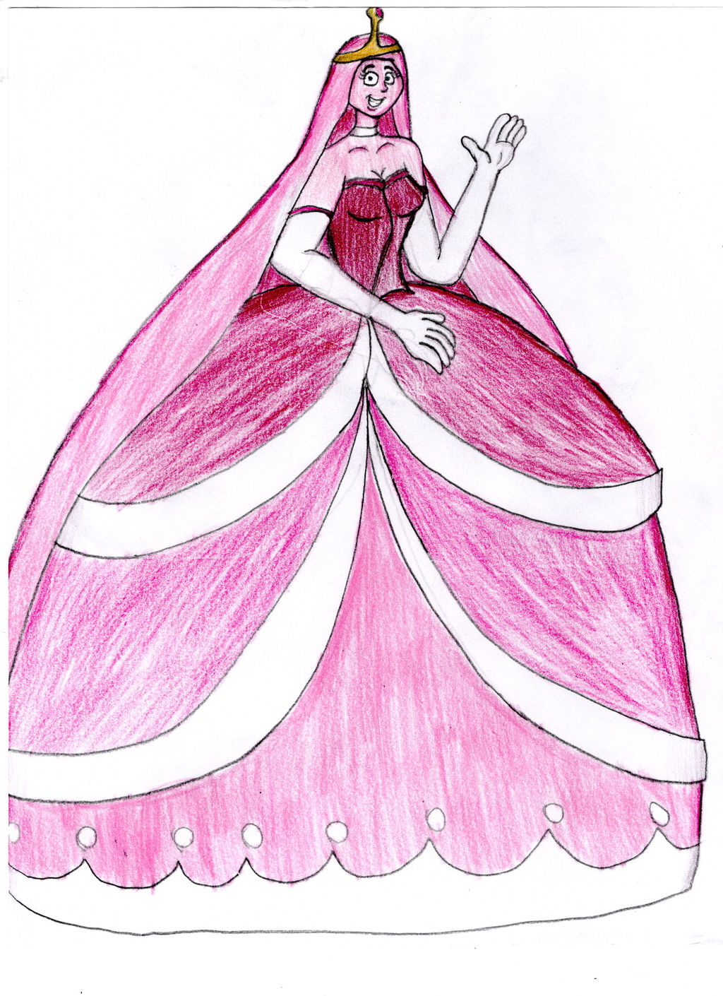 bubblegum princess dress Adventure Time's Princess Bubblegum Costume for Halloween