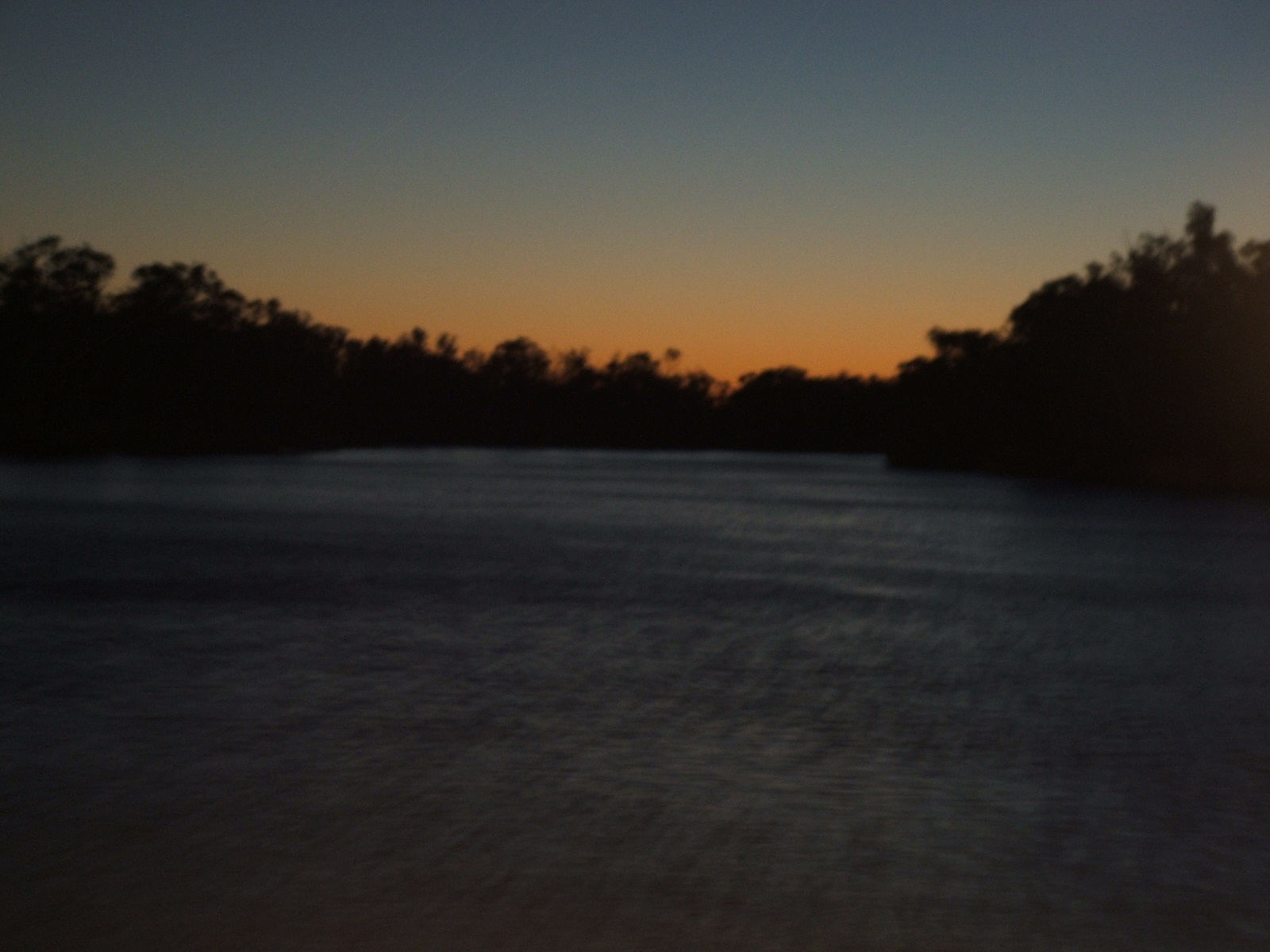 Sunset on the Murray