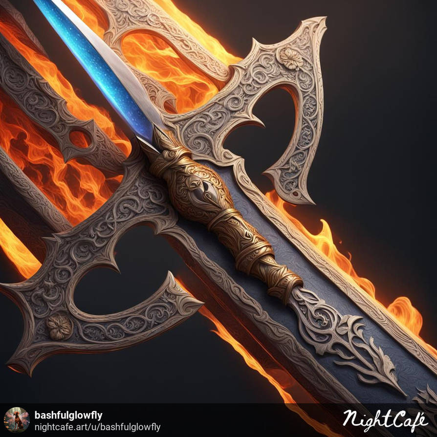 Moonlight Dagger Dagger of Moon Fire 2 by bashfulglowfly on DeviantArt
