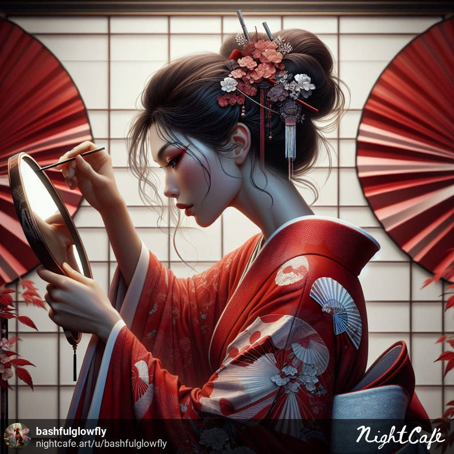 Geisha Ragoon Red Geisha 4 by bashfulglowfly on DeviantArt