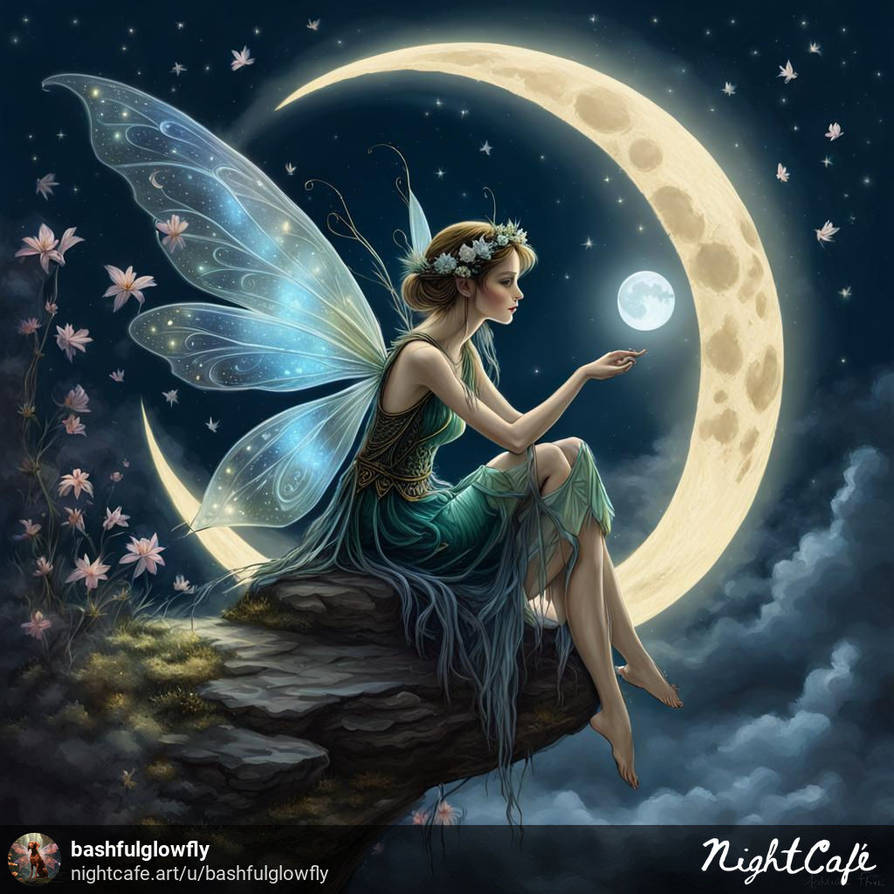 Moon Fairy 2 by bashfulglowfly on DeviantArt