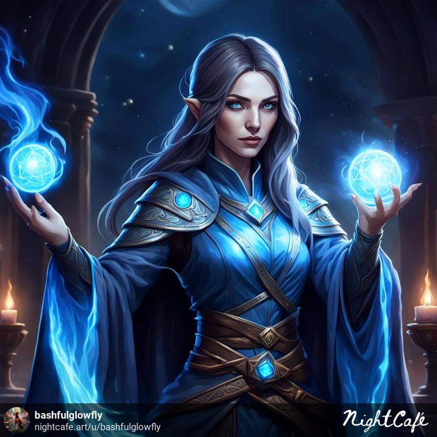 The Blue Wizard 2 by bashfulglowfly on DeviantArt