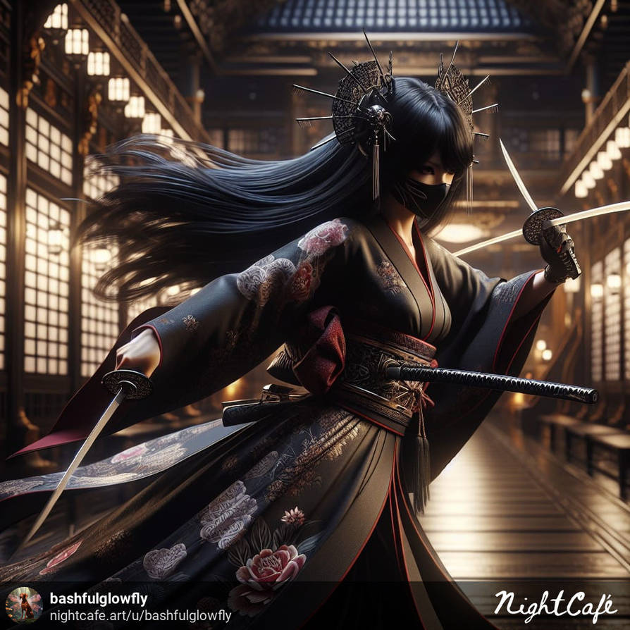 Geisha Ninja 6 by bashfulglowfly on DeviantArt