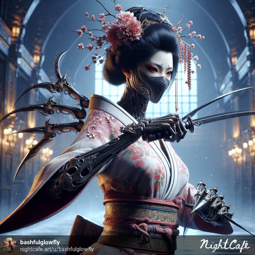 Geisha Ninja 3 by bashfulglowfly on DeviantArt