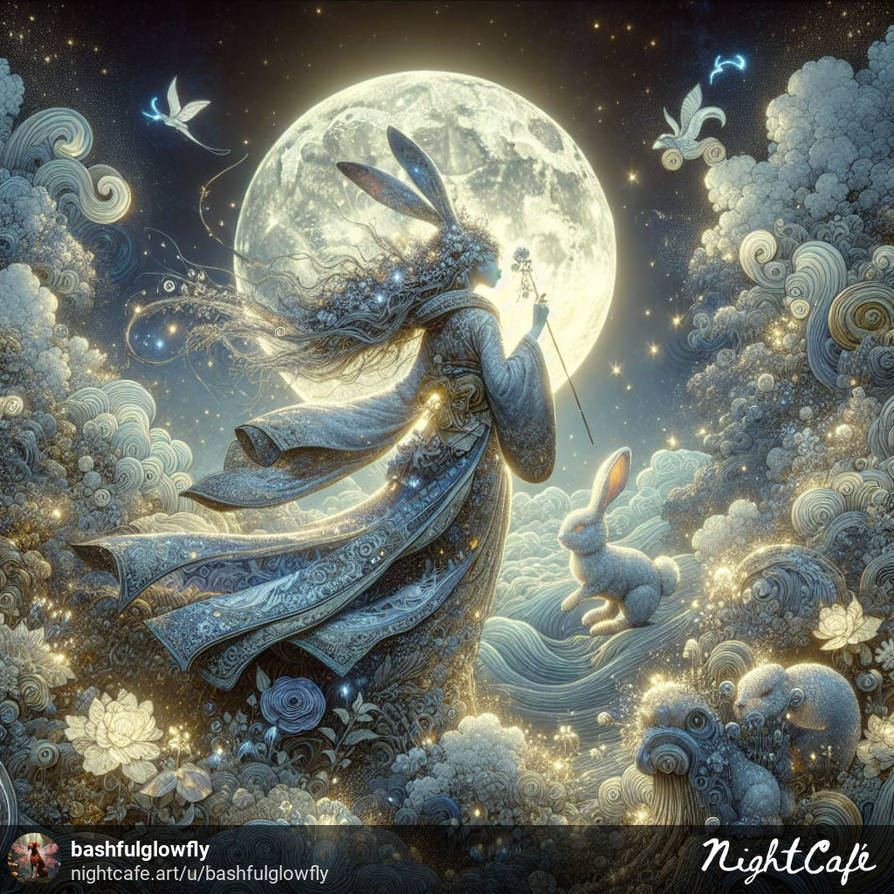Holy She Rabbit Rabbit Goddess 4 by bashfulglowfly on DeviantArt