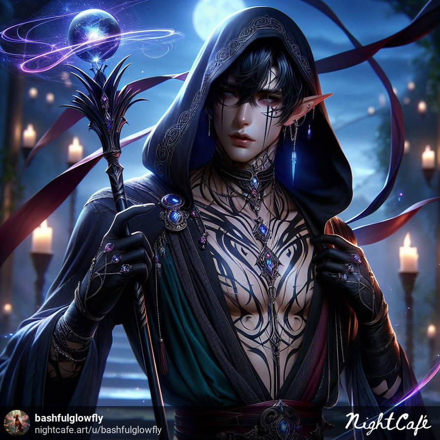 mm - dark elven mage https: creation Images High... Dark Elf Mage 10 by bashfulglowfly on DeviantArt