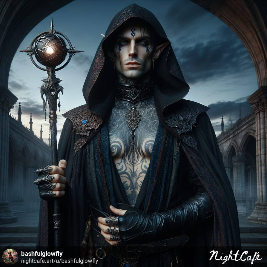 mm - dark elven mage https: creation Images High... Dark Elf Mage 3 by bashfulglowfly on DeviantArt