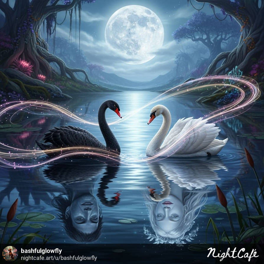 Infinity Swans Swans 9 by bashfulglowfly on DeviantArt