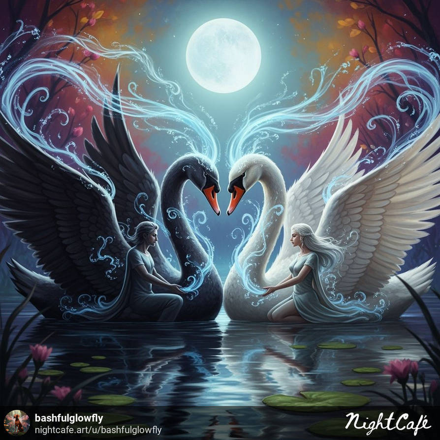 Infinity Swans Swans 8 by bashfulglowfly on DeviantArt