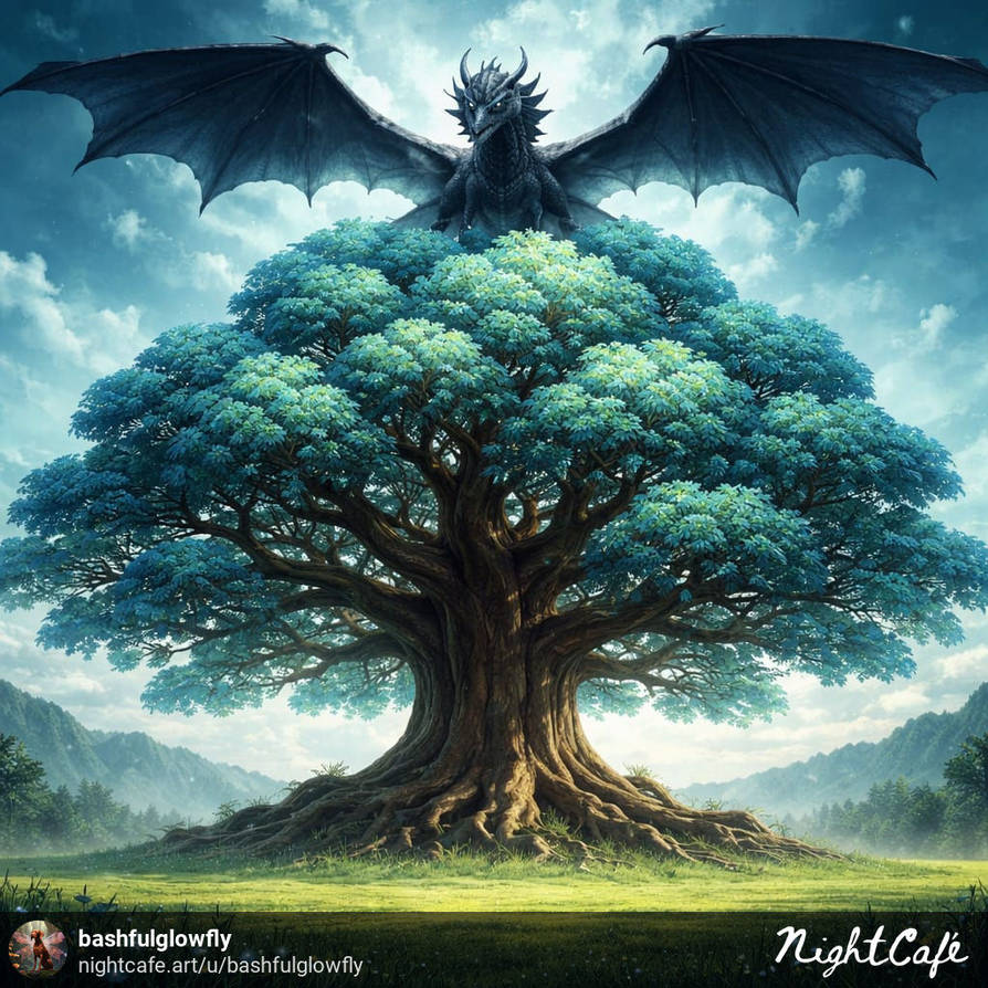 Best Dragon Riding Tree Tree and Dragon 2 by bashfulglowfly on DeviantArt