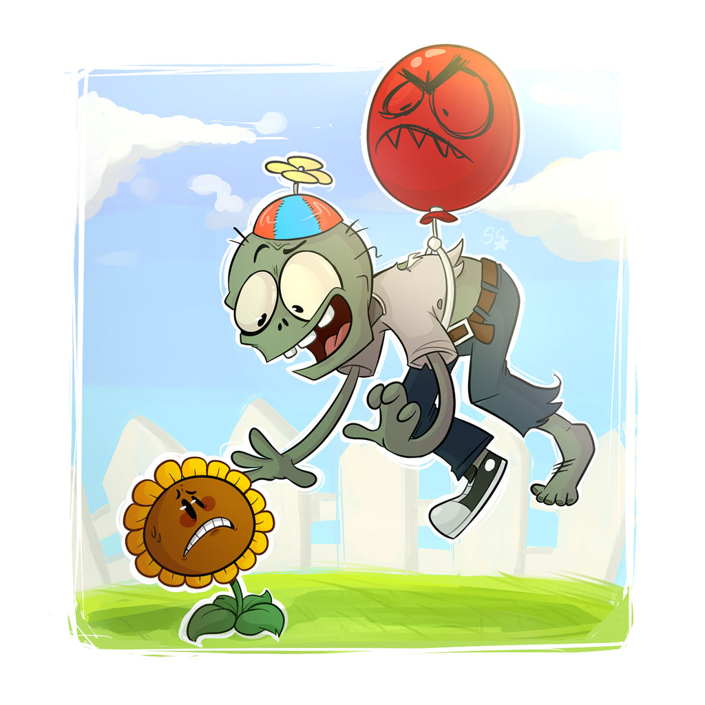 Steams gemenskap :: :: Balloon Zombie - Plants Vs. Zombies - Colour