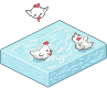 Isometric Chickens