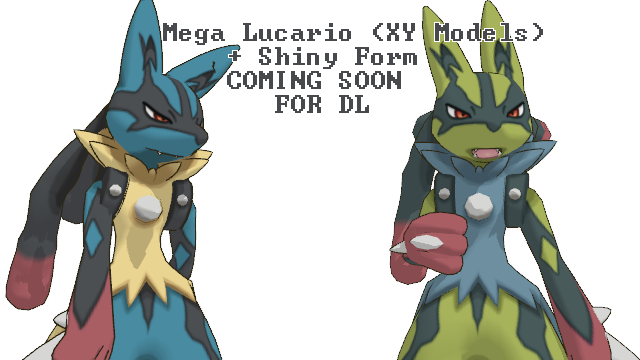 Mega Lucario (Shiny) by 221blocked on DeviantArt