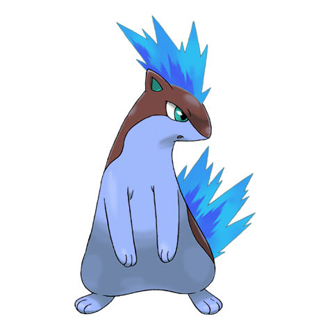 Shiny Quilava (Custom Shiny) by ShinyRemaker on DeviantArt