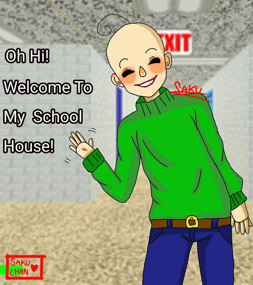 Baldi Community FanArt Baldi's Basic Education And Learning by SakuSan666 on DeviantArt