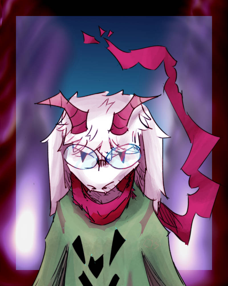 Russian Ralsei Evil Ralsei by CosmicLogem on DeviantArt
