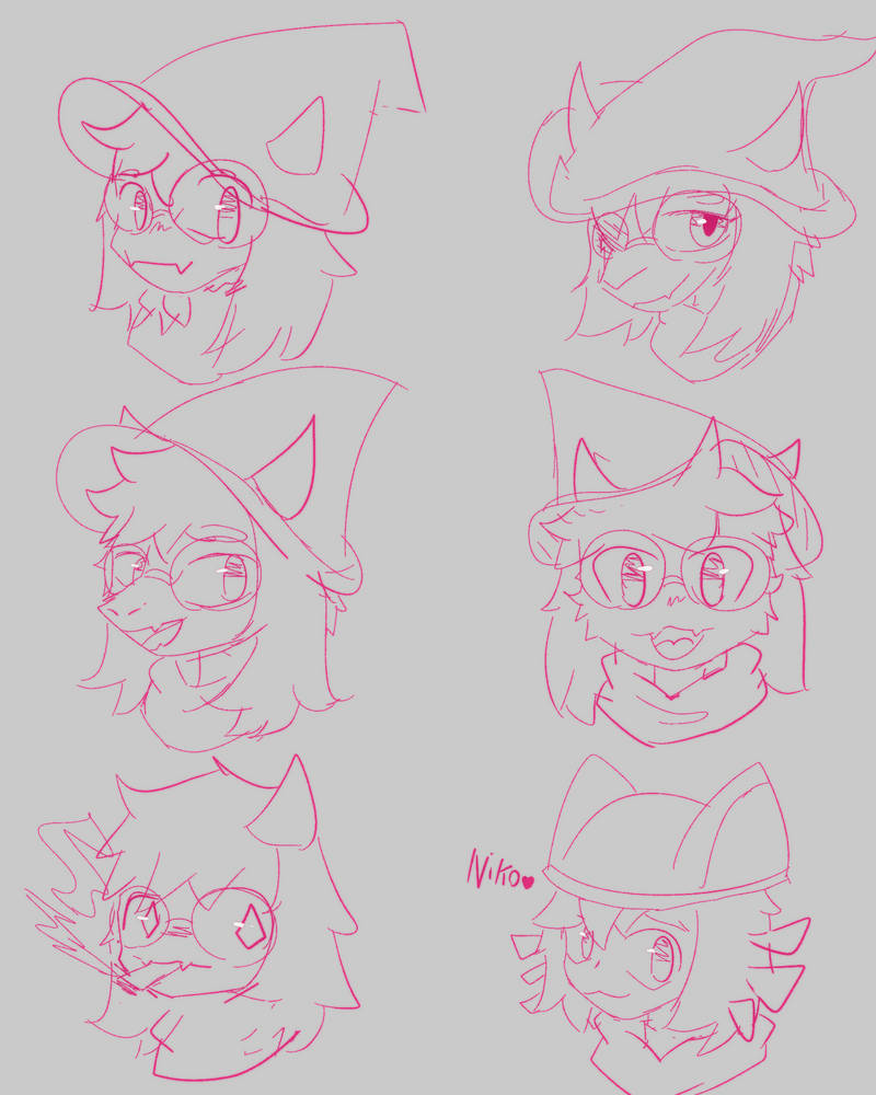 Ralsei art style practice by CosmicLogem on DeviantArt