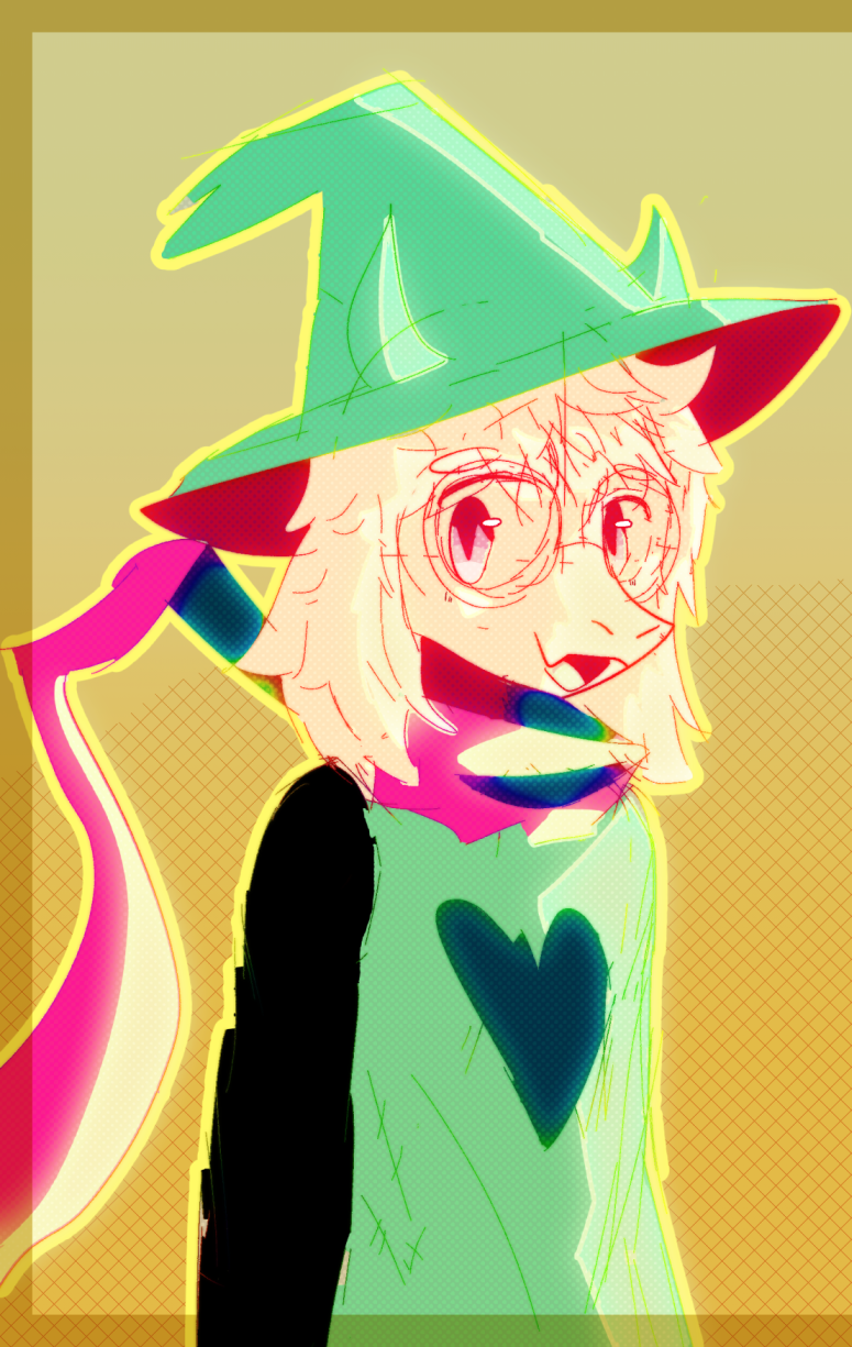 Absolute Ralsei T Ralsei but in the new art style :) by CosmicLogem on DeviantArt