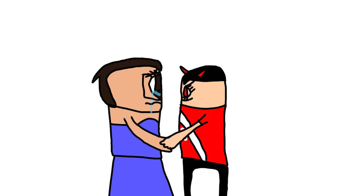 Evil Randy drew evil Randy kidnapping my oc by Oakleybluestarlight on DeviantArt