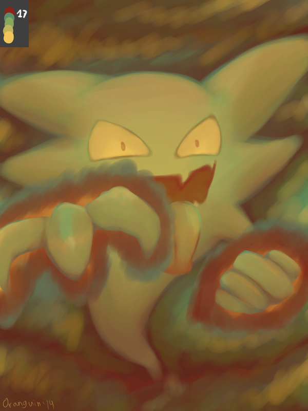 Tumblr Color Palette Thing - Haunter 17