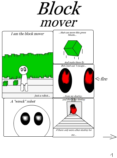 Block Mover Comic