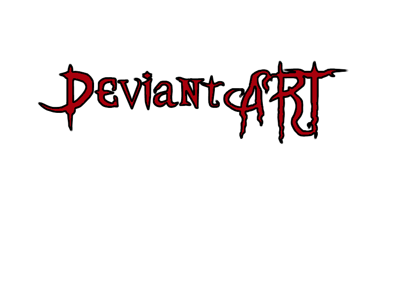 Deviant Art Fan font Logo by naV3r on DeviantArt