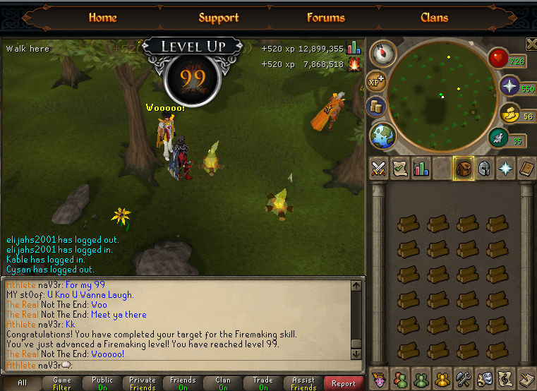 99 Runescape Animation Runescape -99 Firemaking Pt1 of 2 by naV3r on DeviantArt