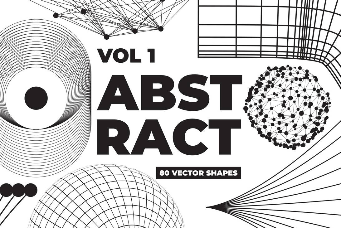 80 Vector Abstract Shapes Vol.1 by haterirunenoha on DeviantArt
