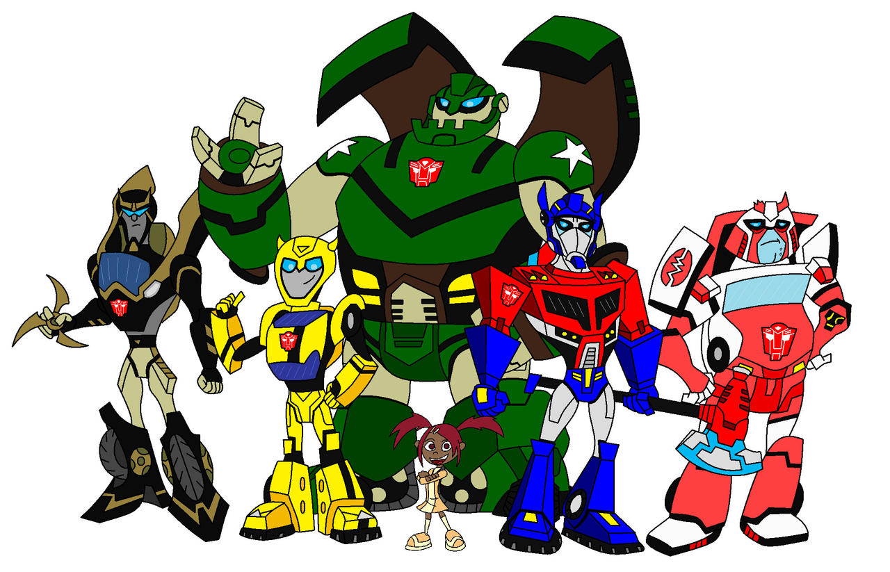 Sari and the Autobots by AleximusPrime on DeviantArt
