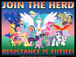 'Join the Herd' poster