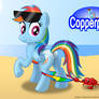 Coppertone Rainbow Dash