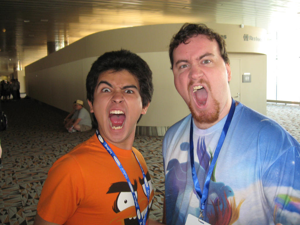 BronyCon 2013 - Photo with Solrac