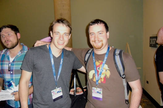 BronyCon 2014: Me and BlackGryph0n!